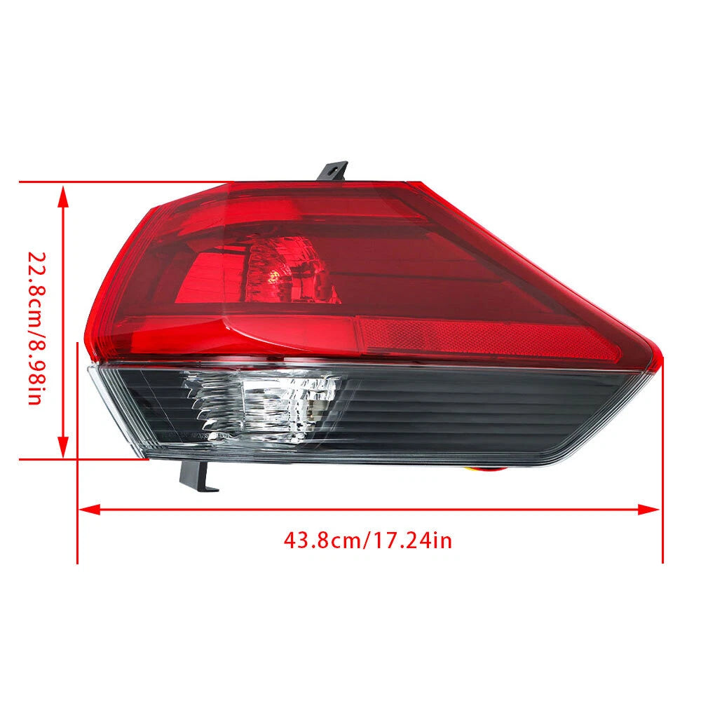 2017-2020 Nissan Rogue Outer Tail Lights Pair – DOT Approved