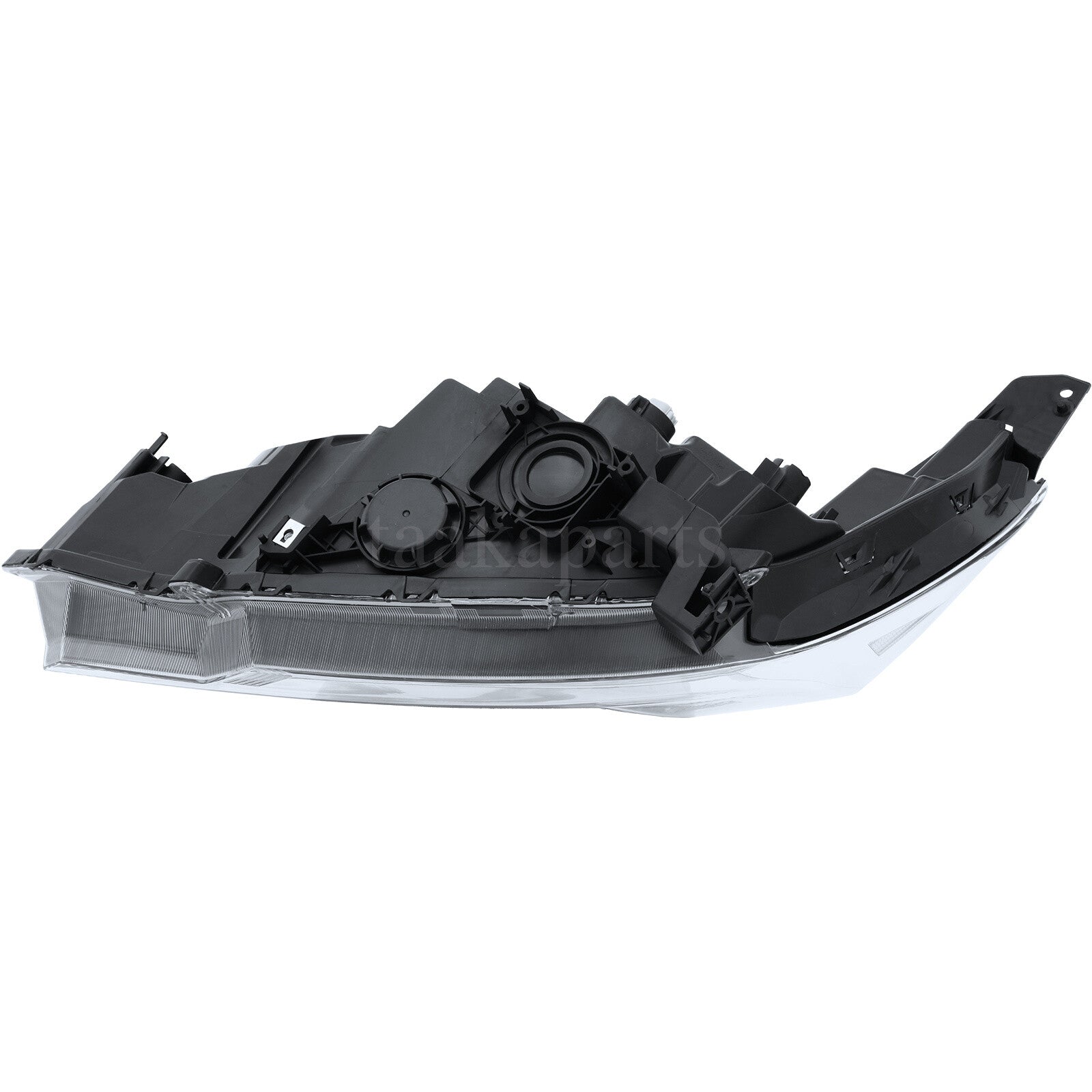 For 2015 2016 Honda CRV CR-V Black Headlights Headlamps Assembly W/ LED DRL