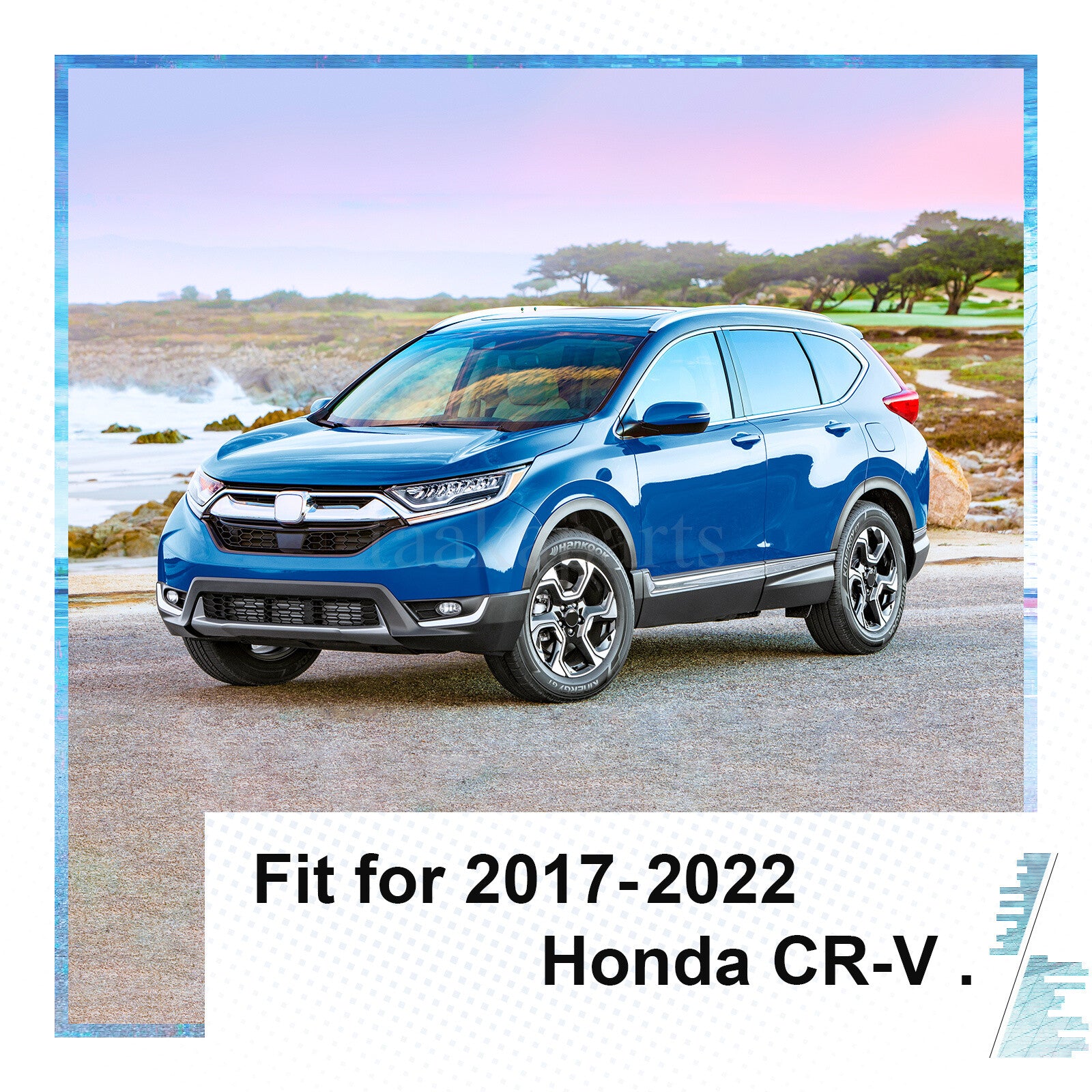 Full LED Headlight Headlamp LH Left Driver for 2017-2021 2022 Honda CRV CR-V