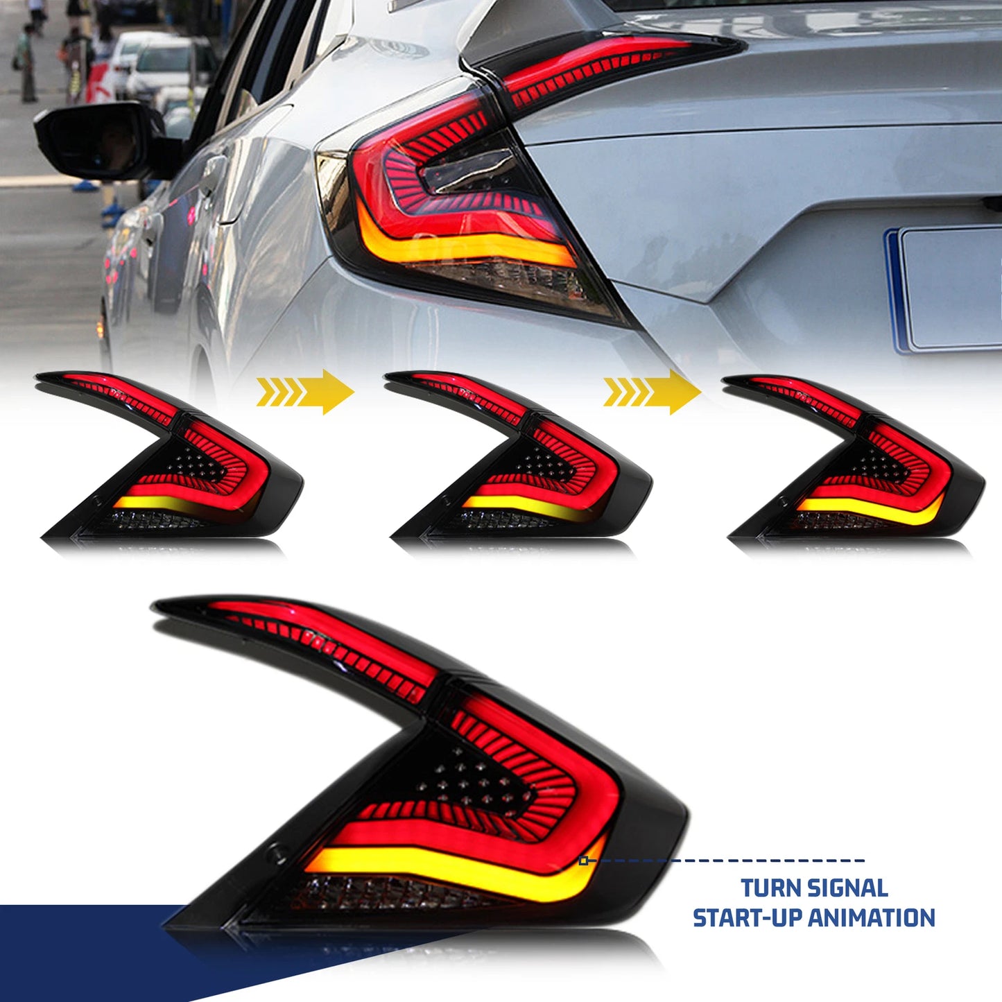 2021-2025 Nissan Rogue LED Animation Tail Lights
