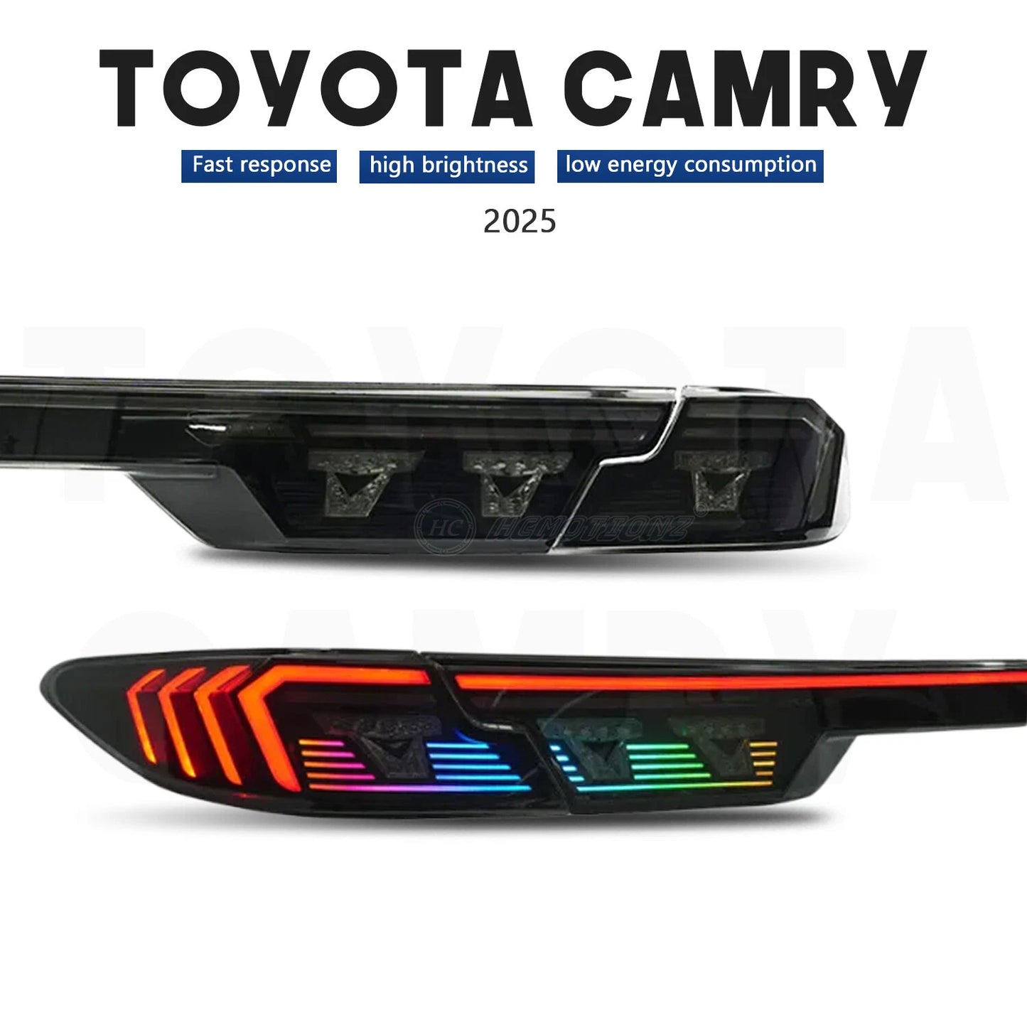 2025 Toyota Camry RGB Sequential Tail Lights