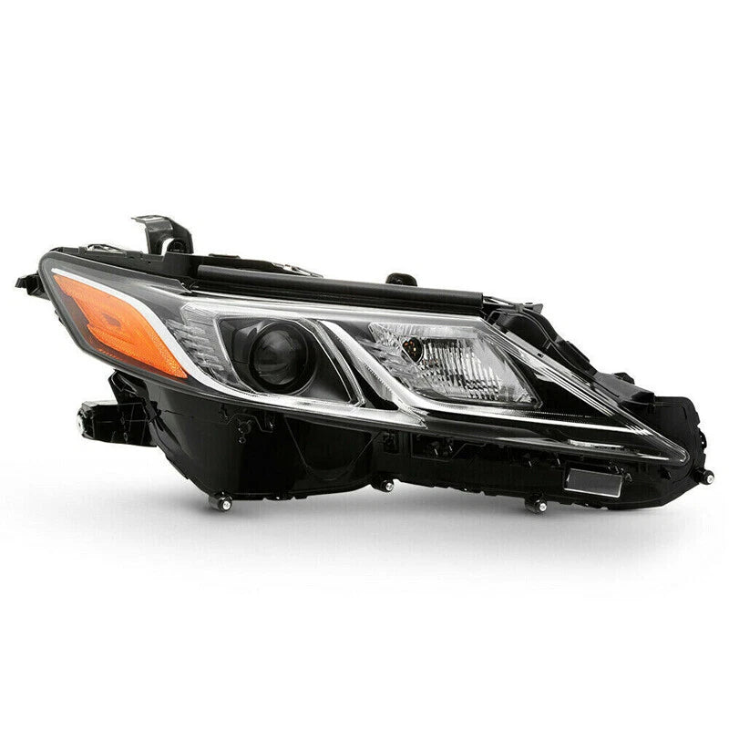 2018-2022 Toyota Camry Halogen Headlights Pair Chrome – DOT Approved