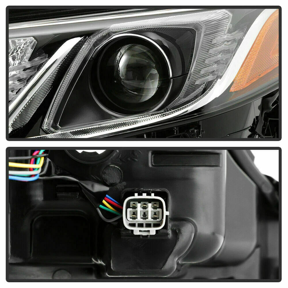 2018-2022 Toyota Camry Halogen Headlights Pair Chrome – DOT Approved