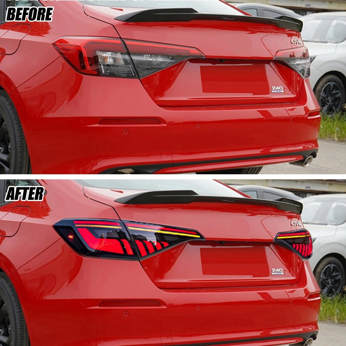 2022-2025 Honda Civic Hatchback LED Sequential Tail Lights