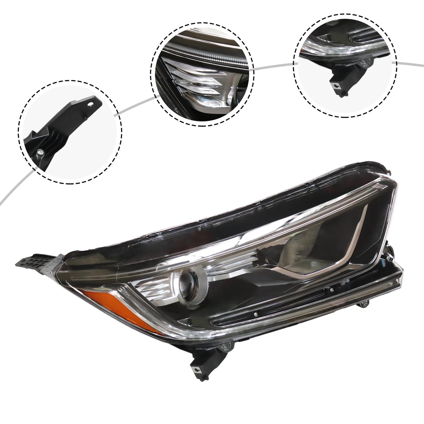 2017-2022 Honda CR-V Halogen Headlights Pair – DOT Approved