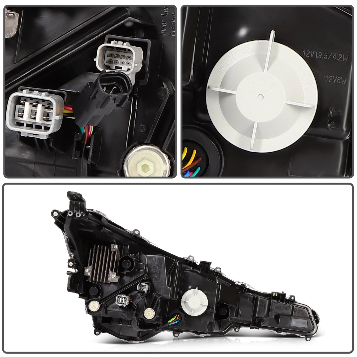 2020-2023 Toyota Corolla Halogen Headlights Pair – LED