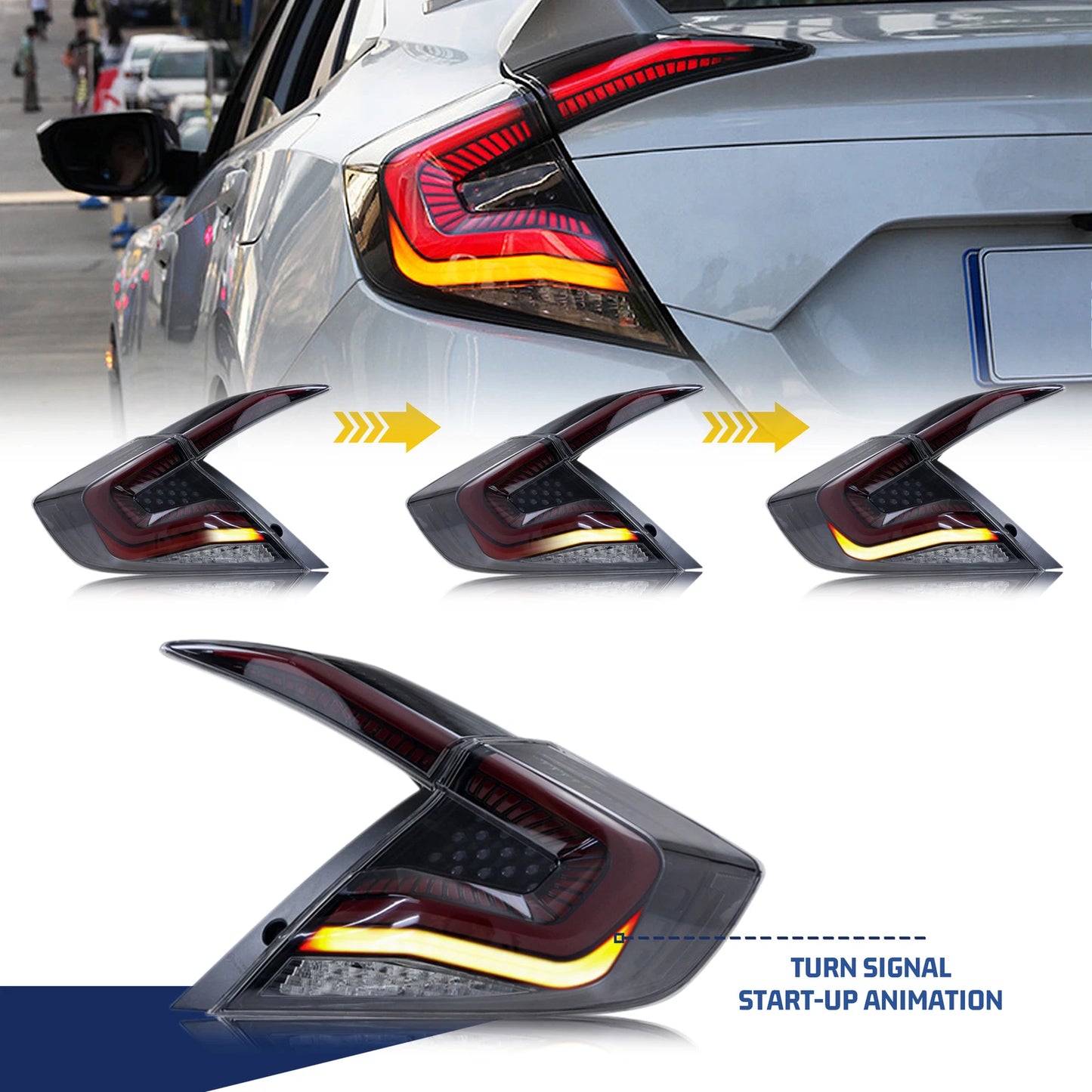 2021-2025 Nissan Rogue LED Animation Tail Lights