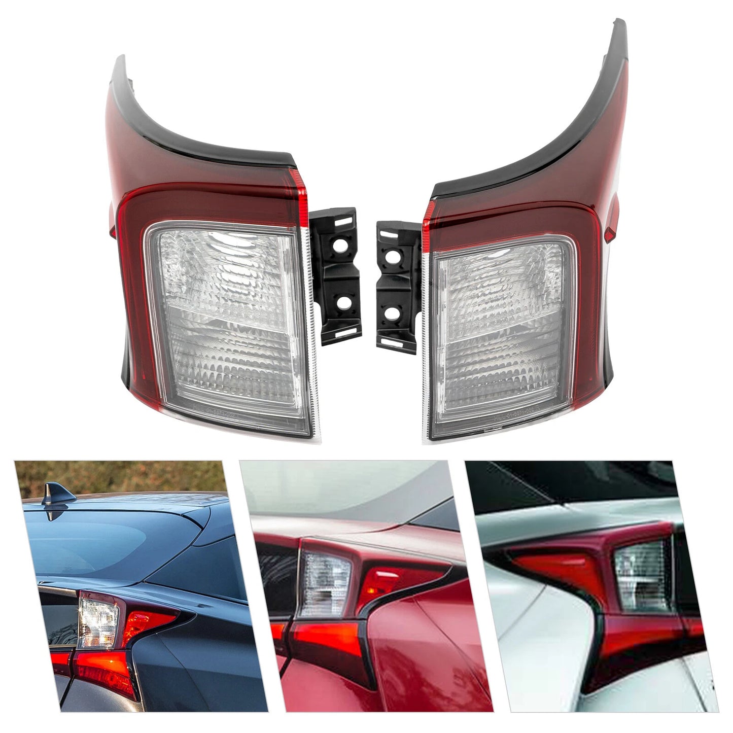 2019-2022 Toyota Prius Outer Tail Lights Pair – DOT Approved