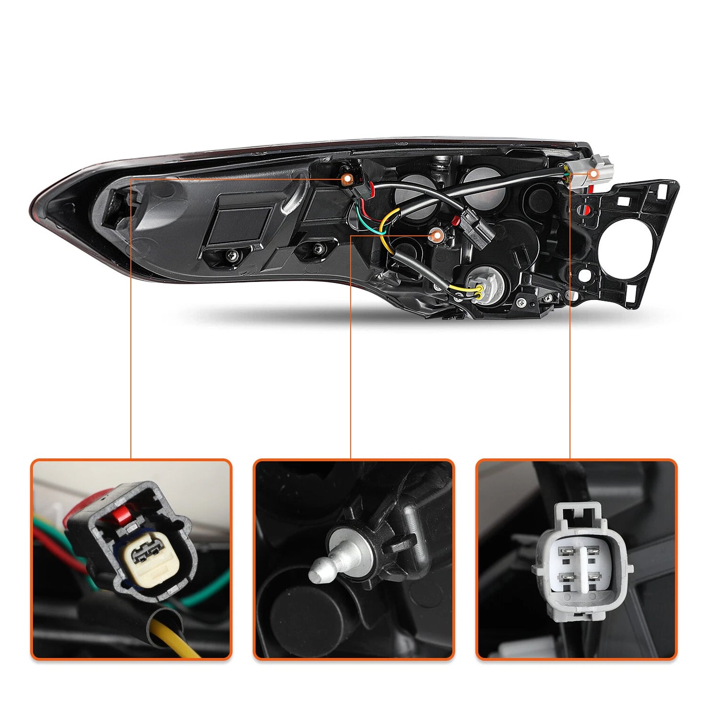 2020-2022 Toyota Highlander Outer Tail Lights Pair