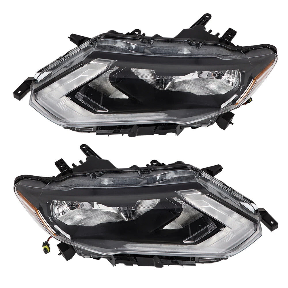 2017-2018 Nissan Rogue LED Projector Headlights Pair