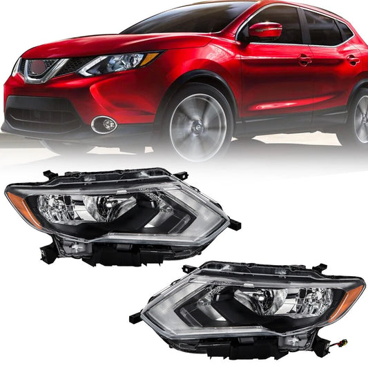 2017-2018 Nissan Rogue LED Projector Headlights Pair