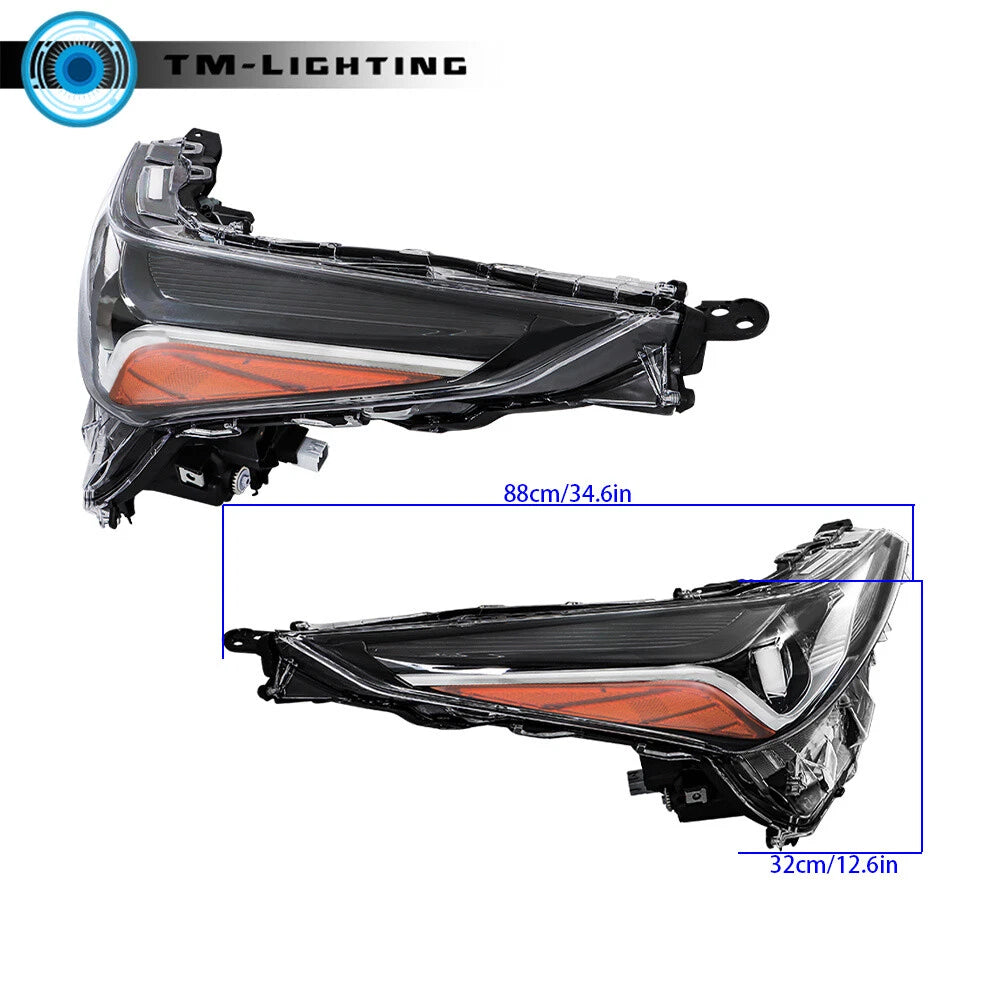 2018-2022 Toyota Prius Halogen Headlights Pair – DOT Approved