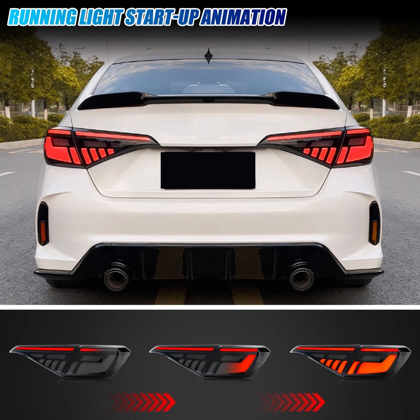 2022-2025 Honda Civic Hatchback LED Sequential Tail Lights